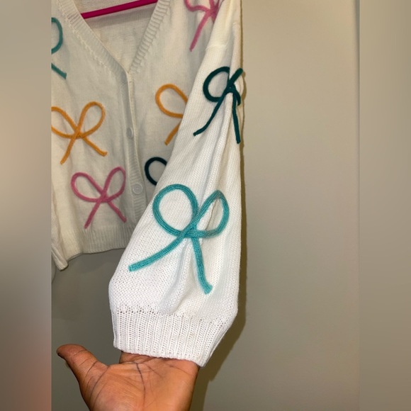 No brand 3D Multi Bow Cardigan - Picture 6 of 8